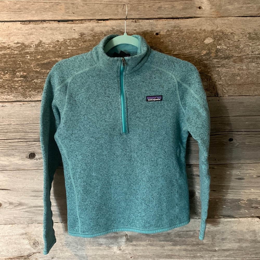 Patagonia quarter zip pull over